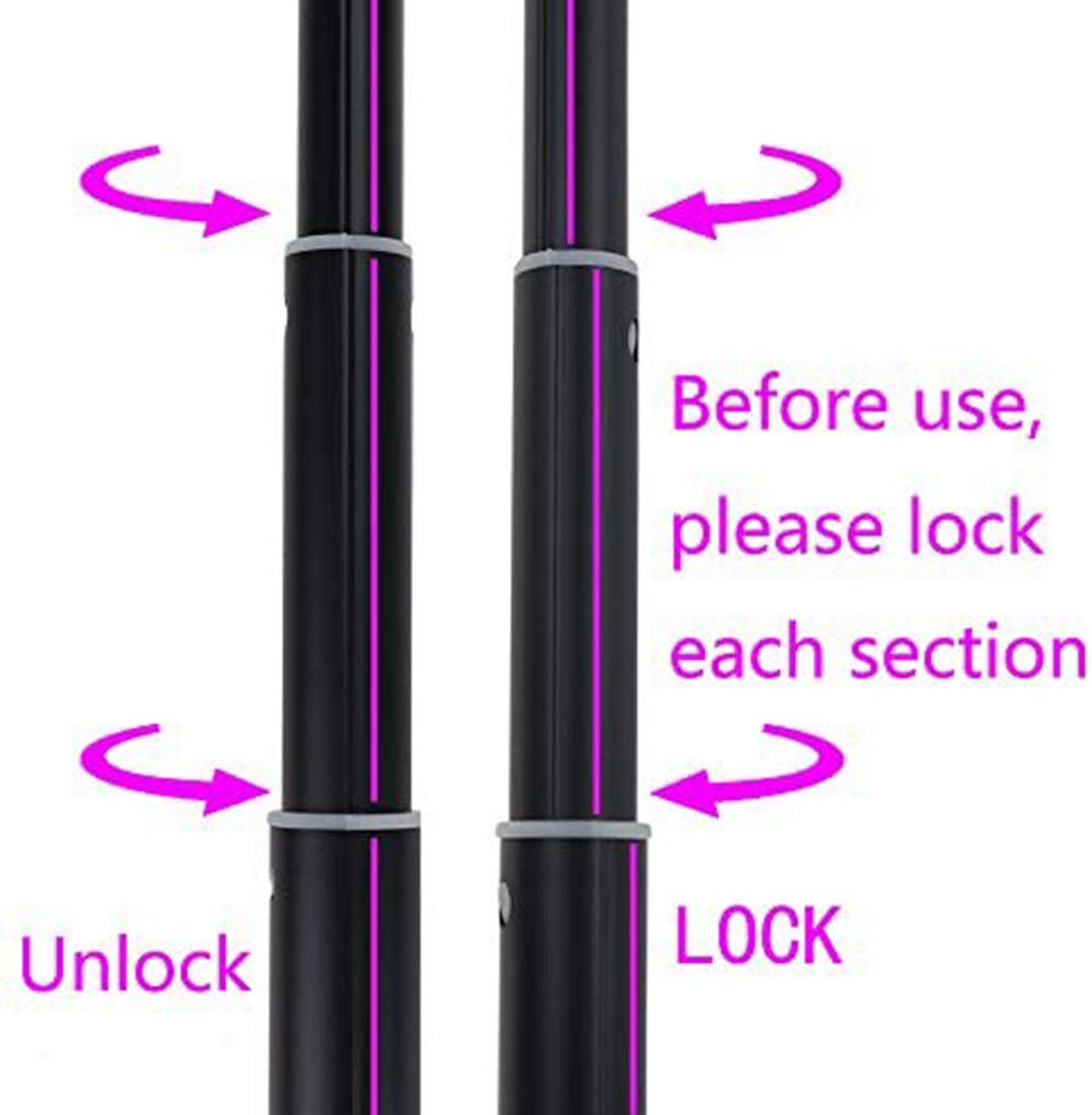 Amyese Interactive Dog Toys - Extendable Flirt Pole With 2Pcs Braided Rope Tugs For Dog Outdoor Entertainment, Train And Exercise, Blue, Size L