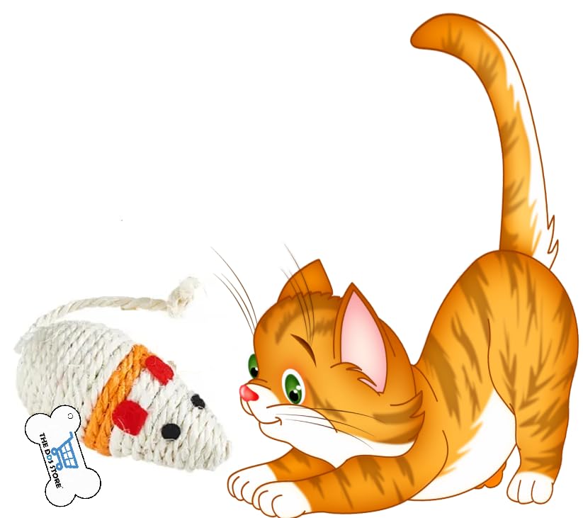The Dds Store Cute Pet Cat Toy Cat Catcher Mouse Toy Catnip Mouse Toy Natural Seaweed Interactive Funny Toy For Cats Kitty Pets