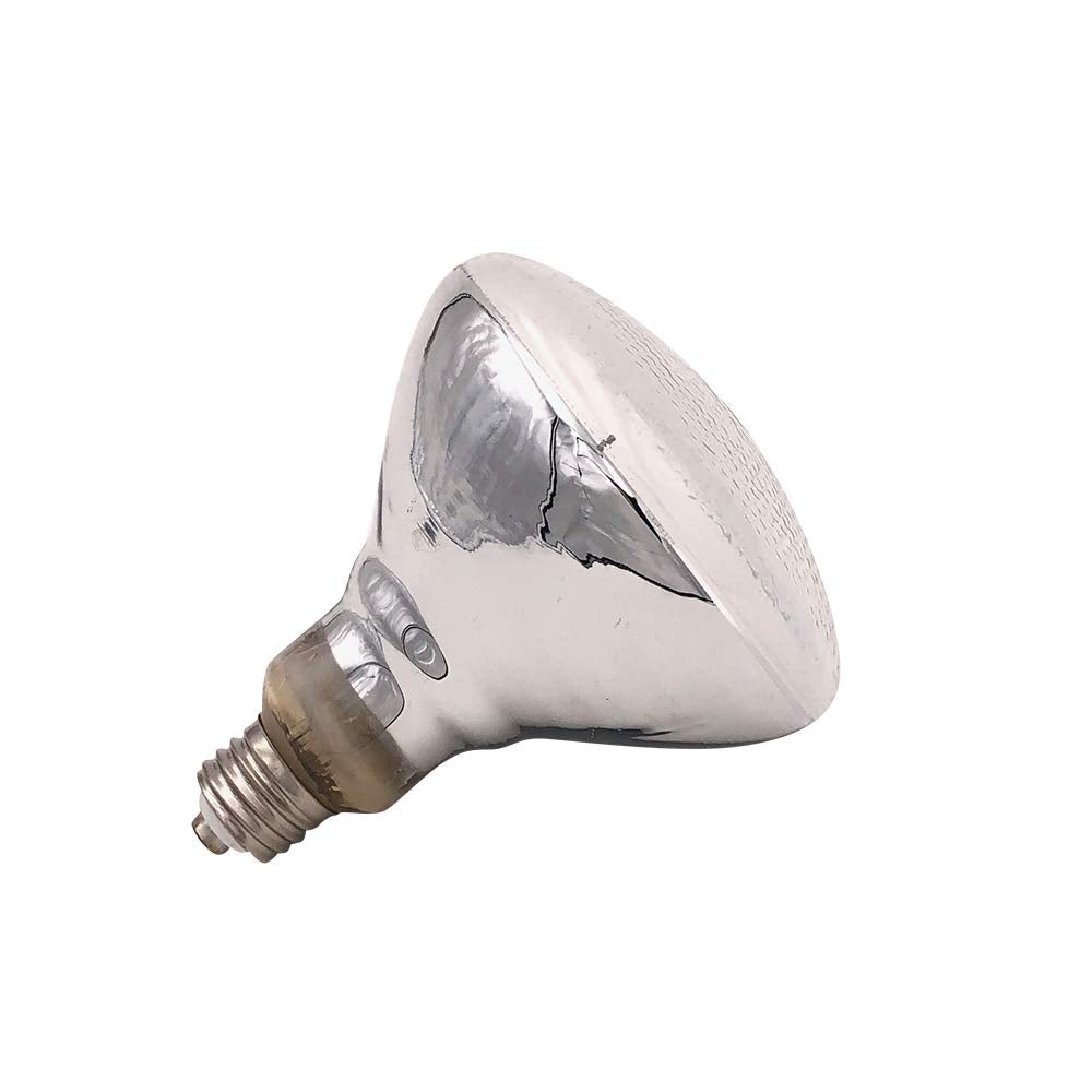 Mega-Ray Mercury Vapor Bulb - 160W (120V) Transparent - 1 Count, Model 100-160W, Ideal for Pet Care