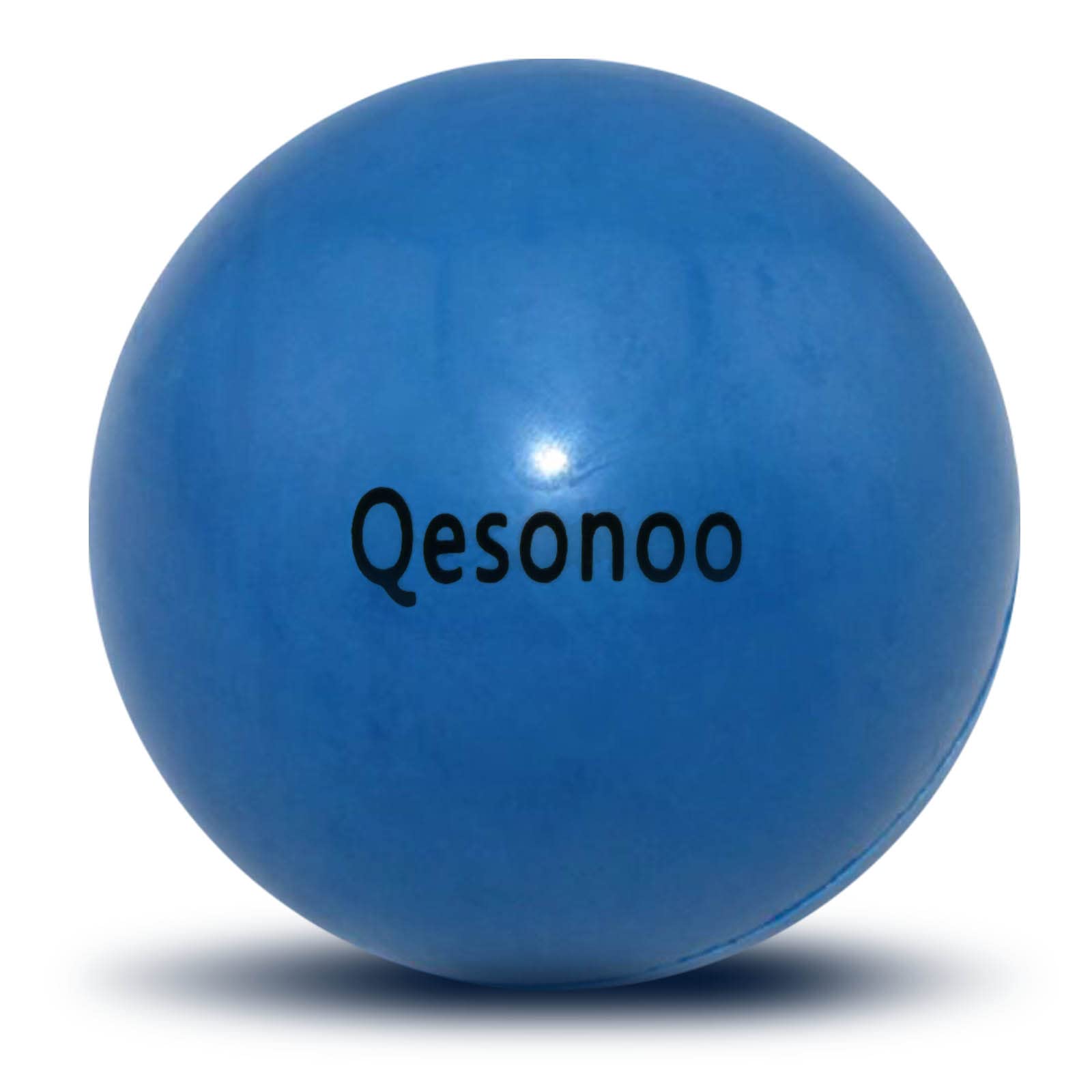 Qesonoo Dog Balls Indestructible,Solid Rubber Bouncy for Dogs Aggressive Chewers Large Breed,Non-Toxic&Floating&High Elasticity,