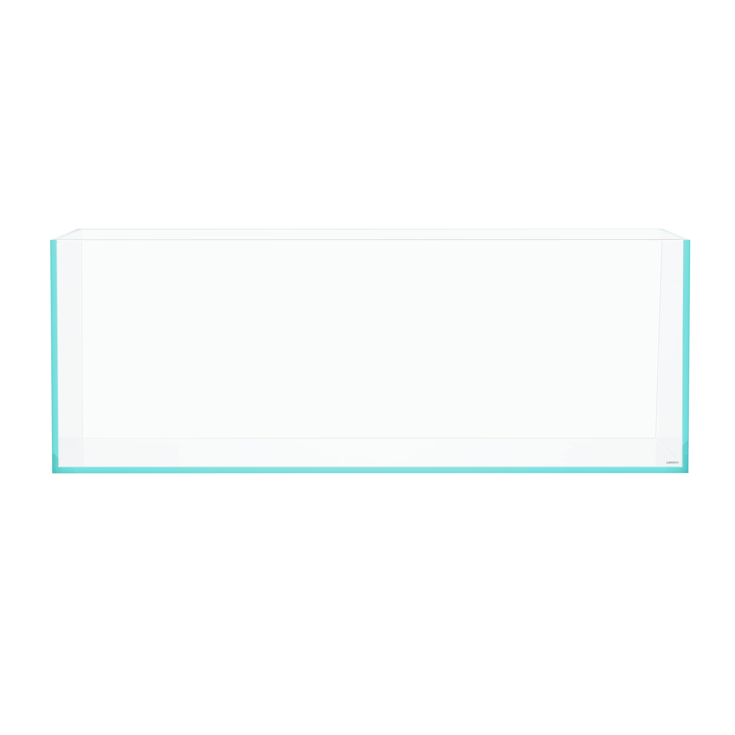 LANDEN 150P 118.4 Gallon Rimless Low Iron Aquarium Tank, W59.1  D23.6  H21.7 in(150x60x55cm); 15 mm Thickness with Nano Foam Lev