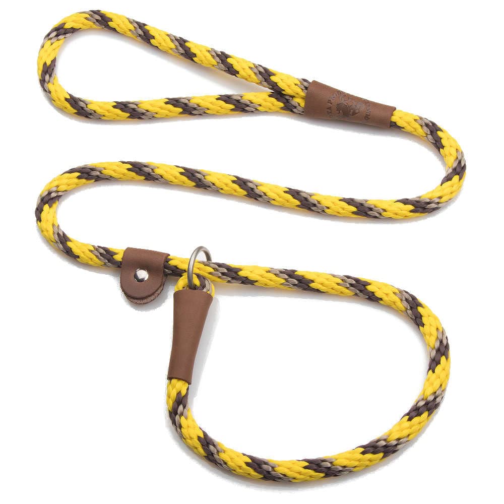 Mendota Products Slip Lead, 1/2' X 6', Harvest, Dogs