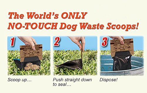 HealthPro Dispoz-A-Scoops for Dogs - 96 pack