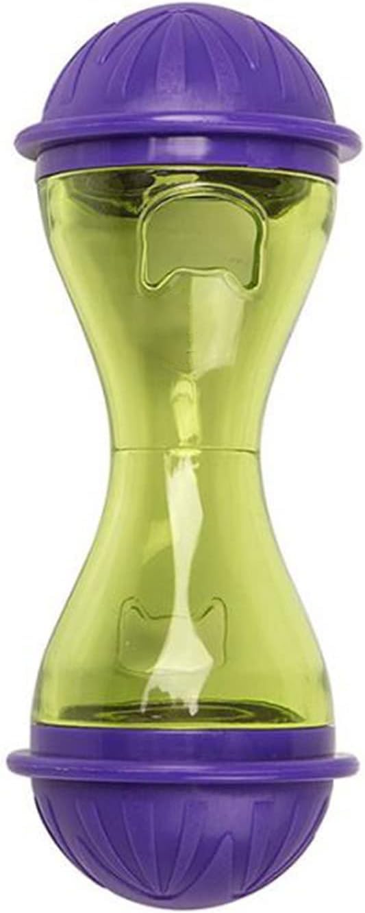 Green Interactive Puzzle For Feeder Treat Dispensing Slow Feeder For Indoor Cats Kitten Slow Feeders With Bells Inside Puzzle Fe