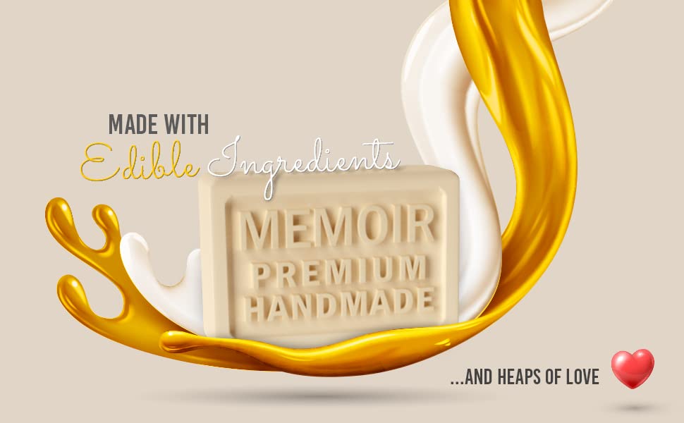 Memoir Pubble Soap - Natural Pet Shampoo Bar For Irritated, Itchy, Dry & Sensitive Skin | Manuka Honey & Goat Milk From New Zeal