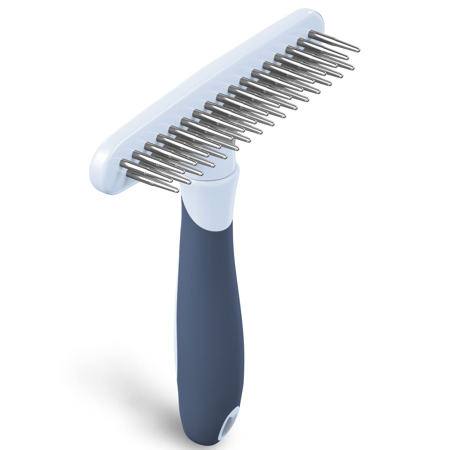 Dog Rake Deshedding Dematting Brush Comb - Undercoat Rake For Dogs, Cats, Matted, Short,Long Hair Coats - Brush For Shedding, Do
