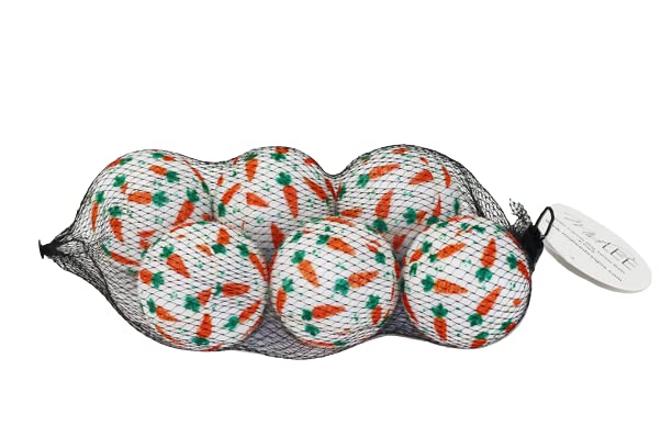 Midlee Easter Carrot Dog Tennis Balls, Regular Size