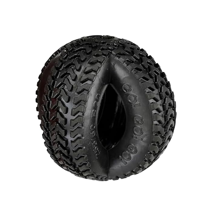 Dog/Pet Chew Tyre For Aggressive Chewers | Durable Rubber Chewing Toy For Dogs | Teeth Cleaning & Teething | Interactive Trainin