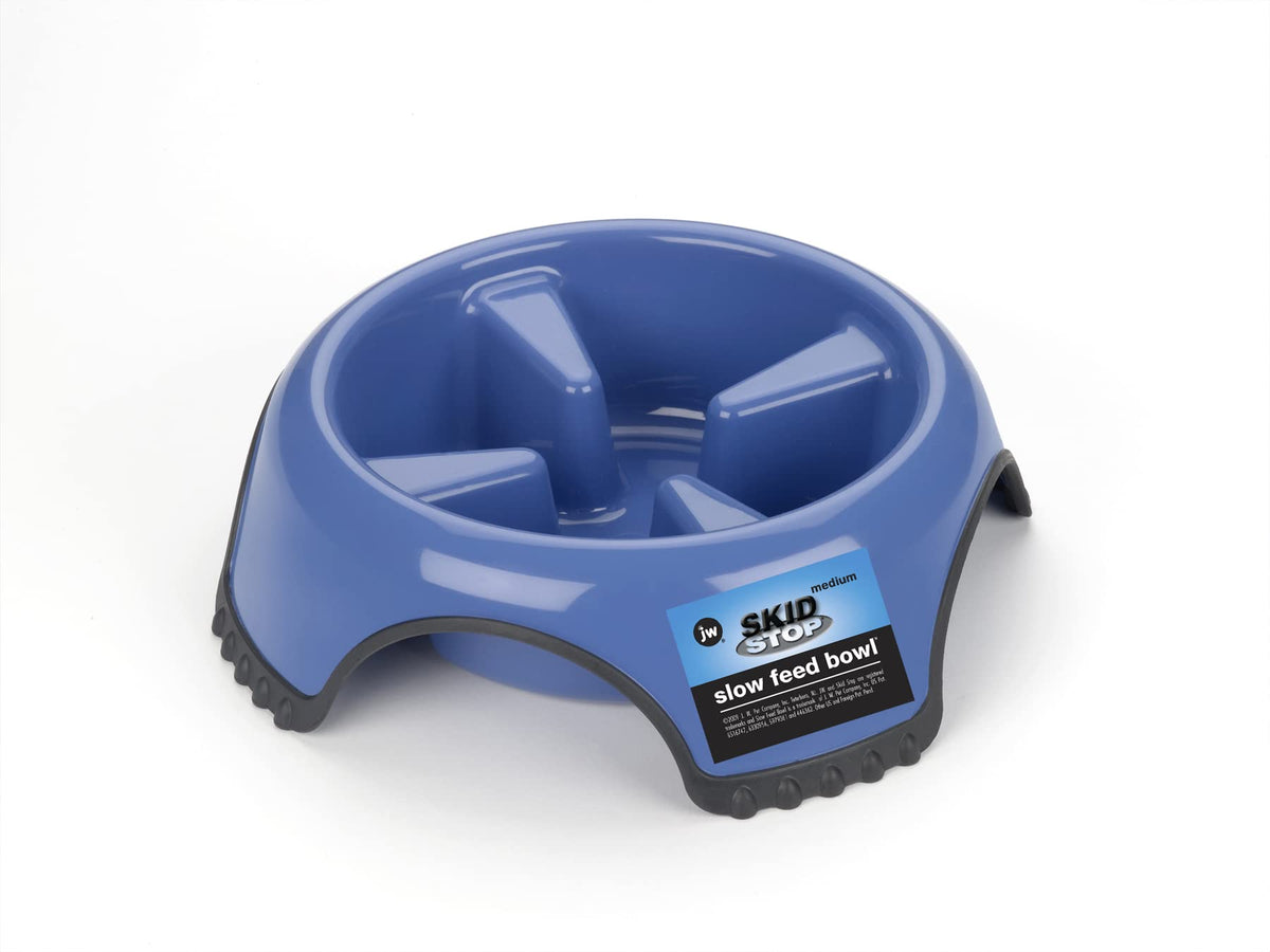 Jw Skid Stop Slow Feed Bowl - Medium (Color May Vary)