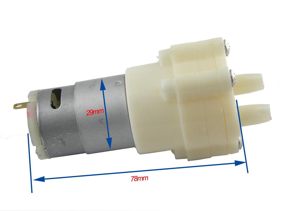 Chancs 385 Diaphragm Self-Priming Pump Dc 24V Motor Shock Absorption Water Pumps With Silicone Tube For Daily Water Cycle Of Fish Tank And Home Appliances