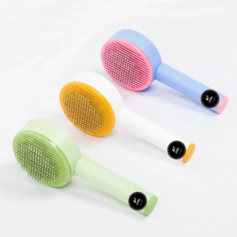 PSK PET MART Brush, Dog Pet Grooming Shedding Slicker, Remove Loose Undercoat, Cat Bunny Pet Massaging Tool