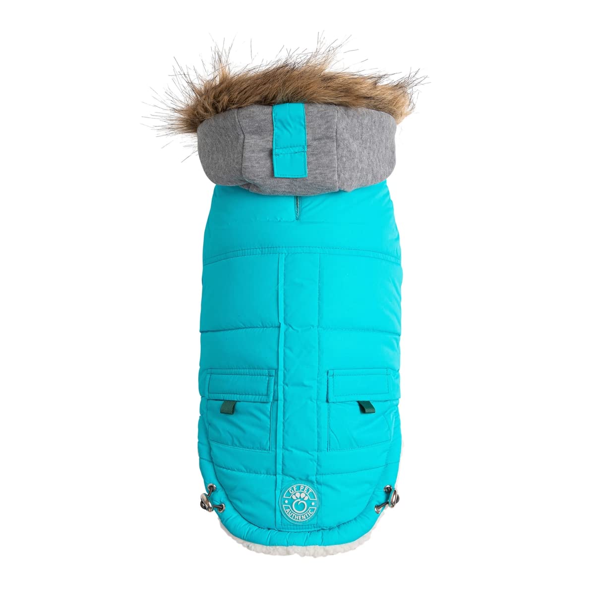 Gf Pet - Winter Sailor Parka - (Small, Aqua)