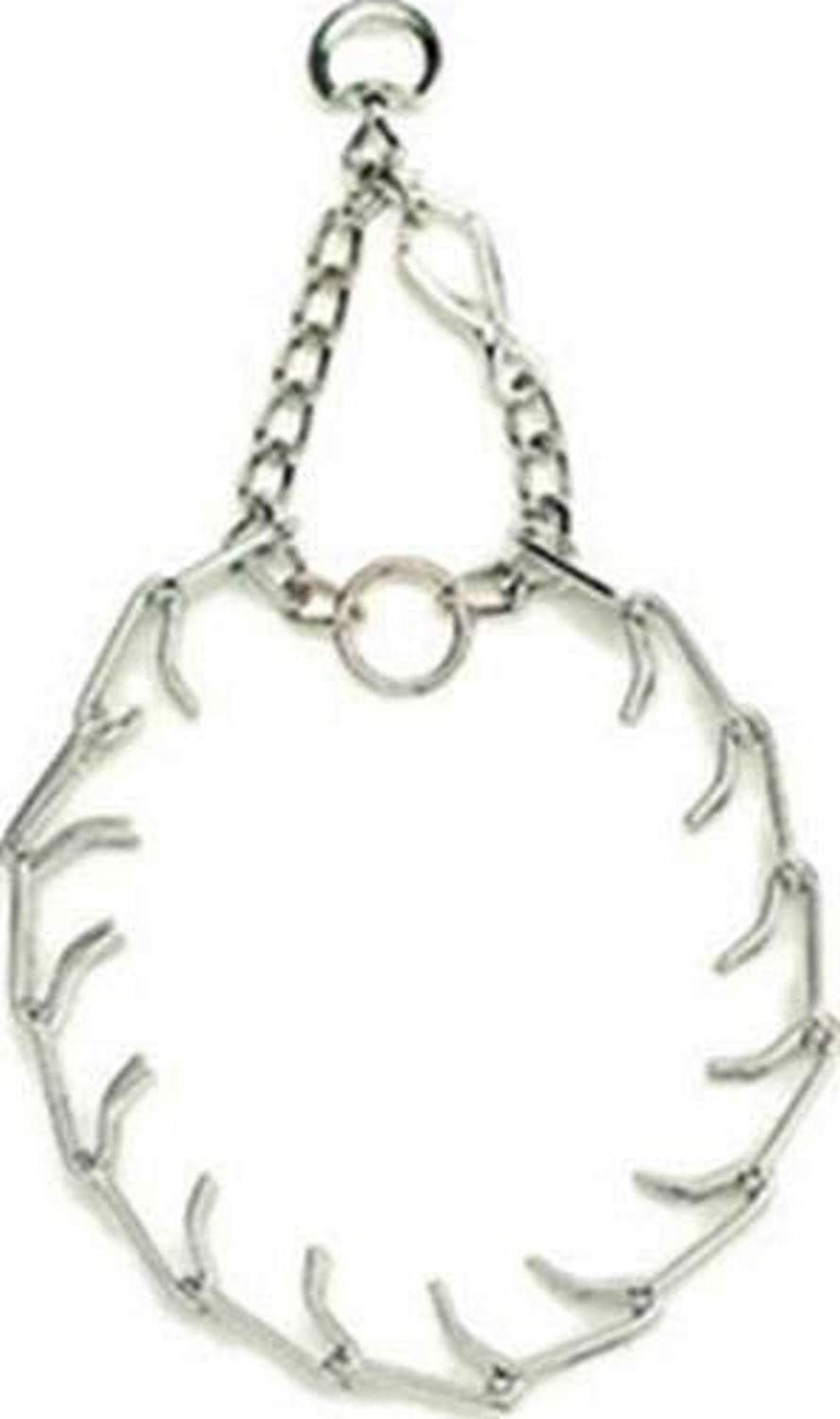 Hs Herm Sprenger Ultra-Plus Prong Dog Training Collar, 3.80 Mm X 20', Steel Chrome Plated Dog Prong Collar, Pinch Collar For Dogs, Dog Correction Collar, Dog Prong Training Collar, Dog Supplies