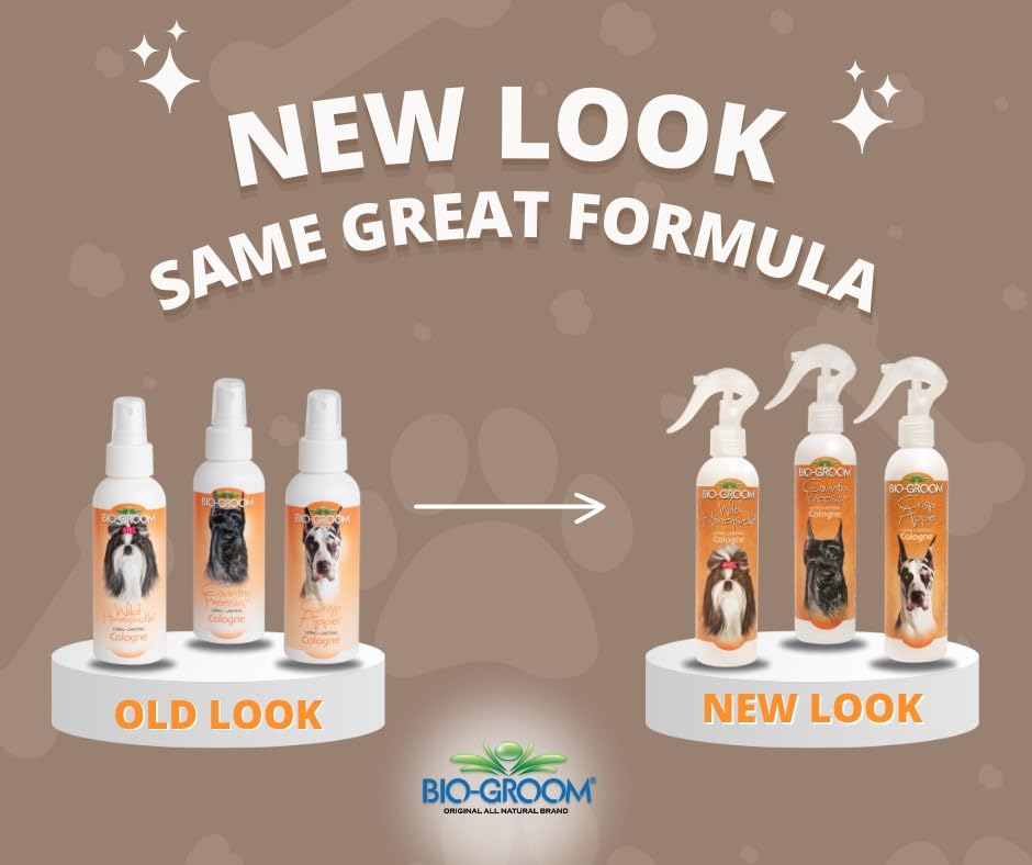 Bio-Groom Groom'N Fresh Dog Cologne - Deodorizing Spray, Dog Bathing Supplies, Puppy Wash, Cat & Dog Grooming Supplies, Cruelty-