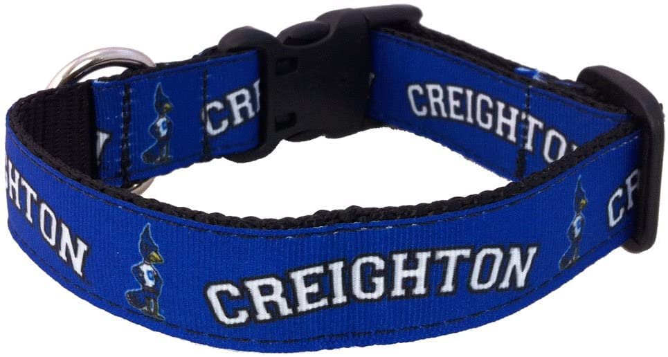College Dog Collar (Small, Creighton)