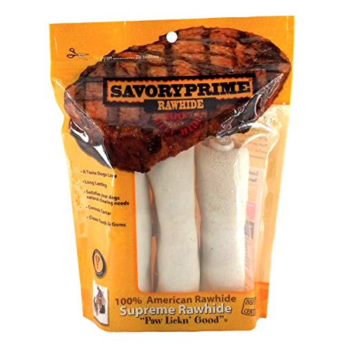 Savory Prime 00902 6 X 7 In. American Retriever Roll Dog Bones 3 Count3