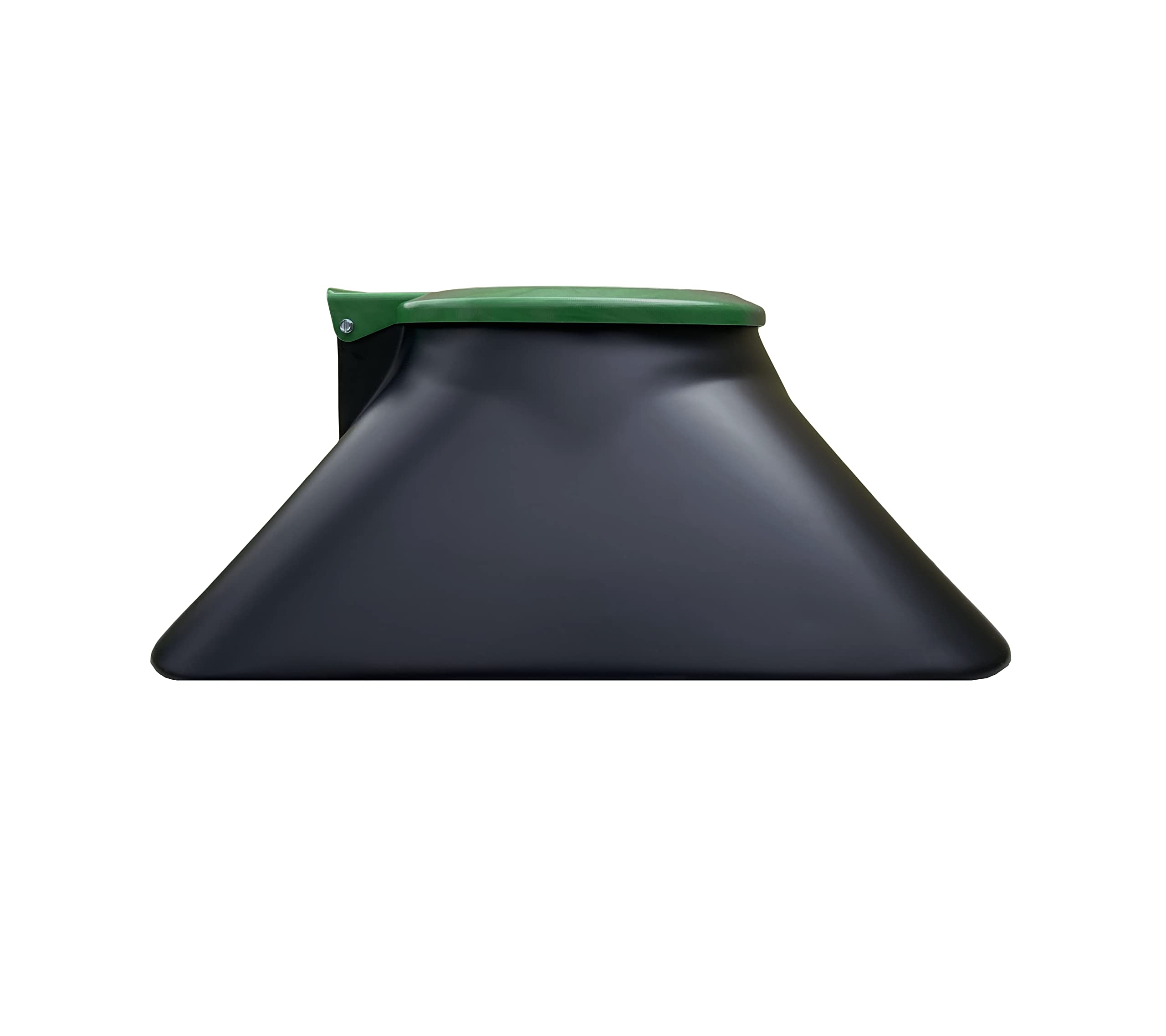 Doggie Dooley Original In-Ground Dog Waste Disposal System, Black with Green Lid - Capacity for 2 Large or 4 Small Dogs
