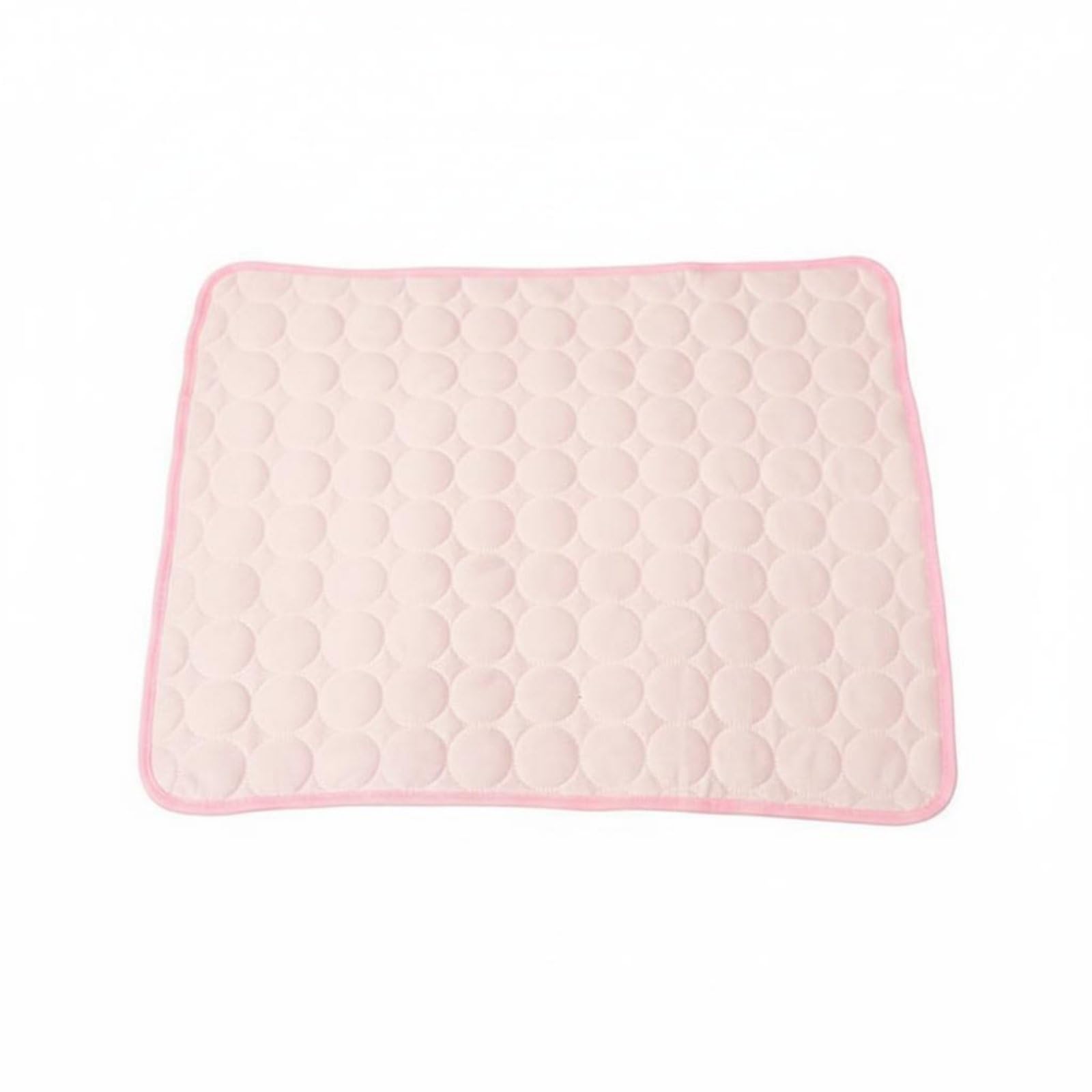 LOOM TREE Breathable Pet Cooling Mat Lightweight Dog Cooling Pad Machine Washable for Dogs, Cats, Summer, Pink, Xs | Pet Supplie