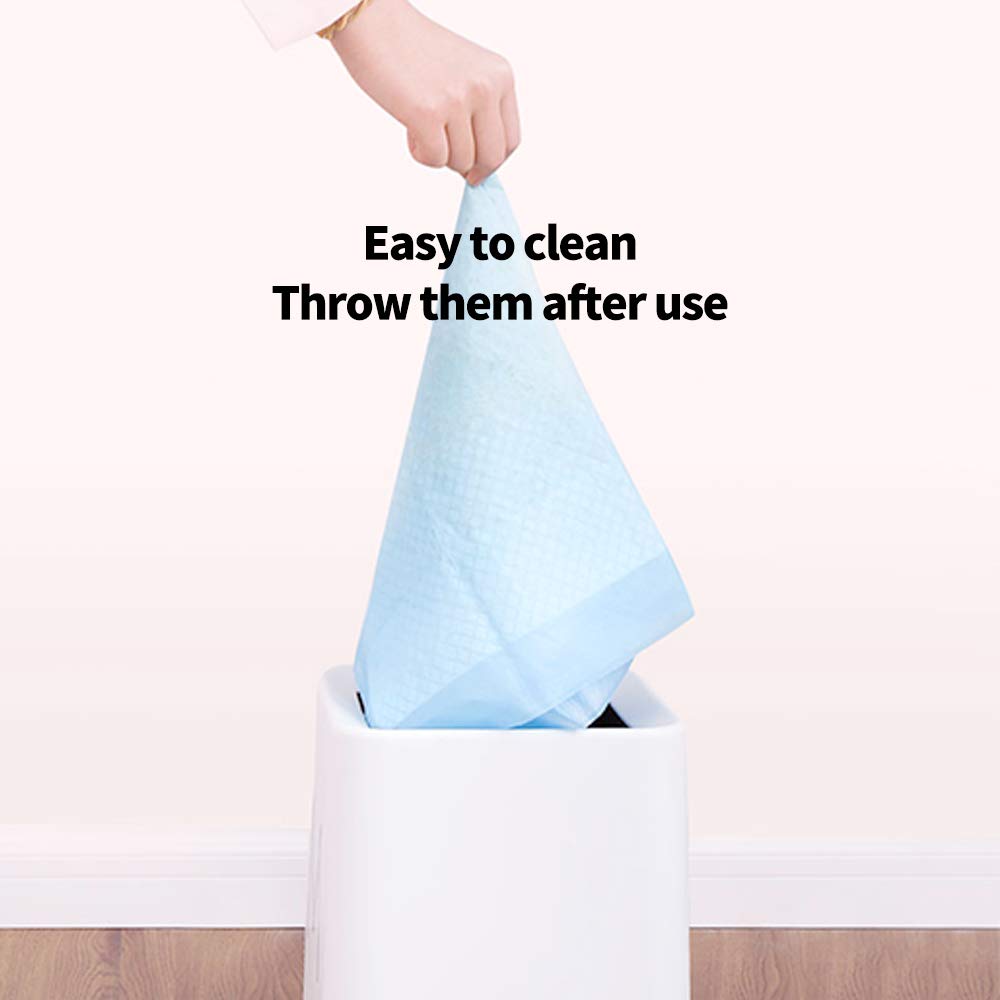 Amakunft Rabbit Pee Pads, Pet Toilet/ Potty Training Pads, Super Absorbent Guinea Pig Disposable Diaper For Hedgehog, Hamster, C