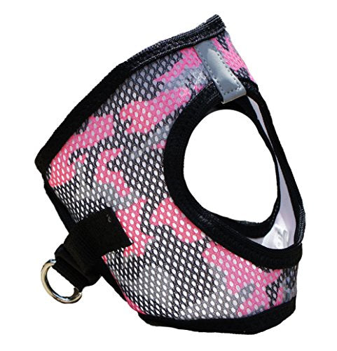 Doggie Design American River Dog Harness Camouflage Collection - Pink Camo M