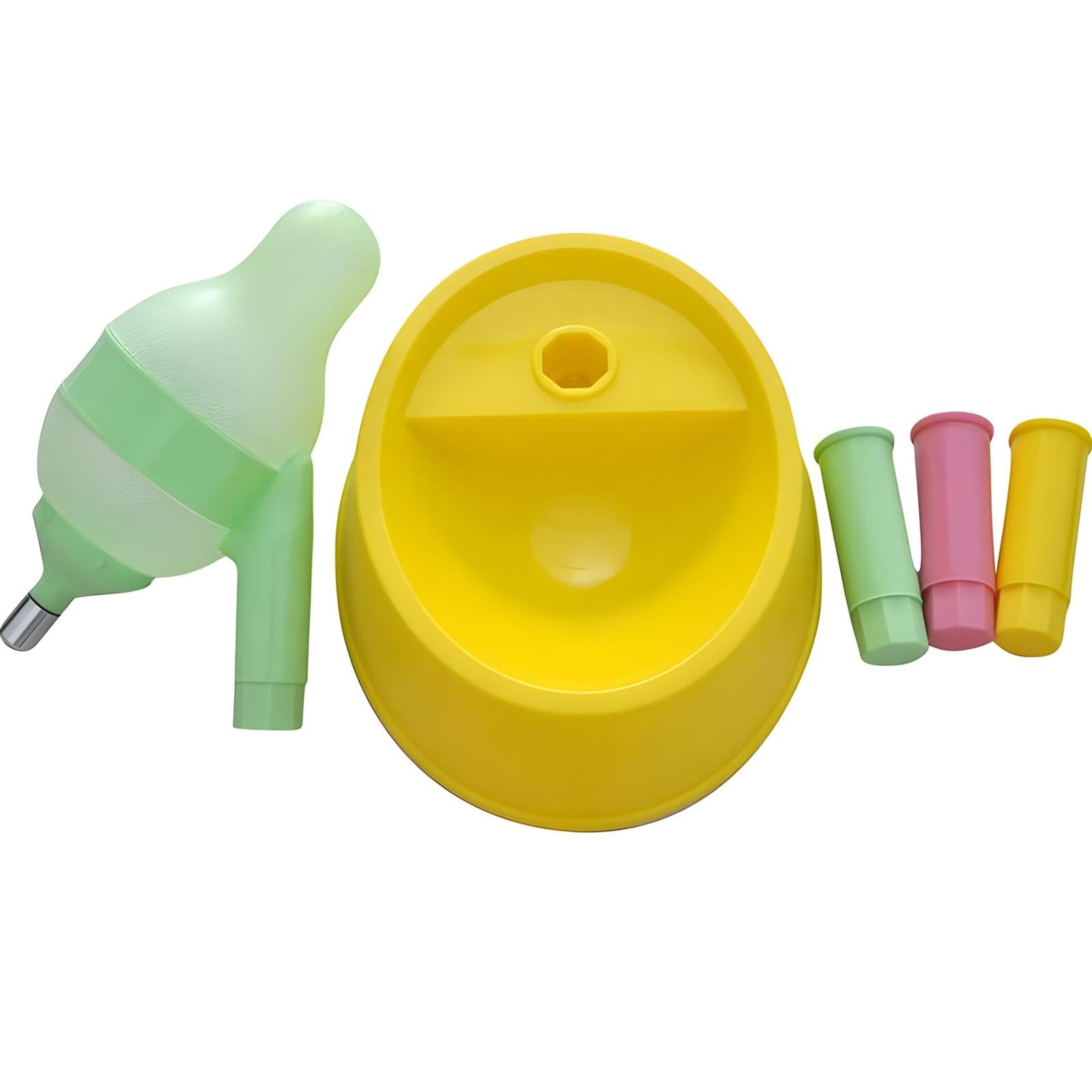 Nacoco Pet Standing Water Dispenser Cat Dog Standing Bowl With Detachable Pole Automatically Feeding Water Height Adjustable (Re