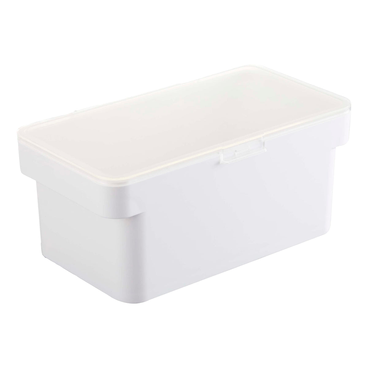 Yamazaki Home Airtight Food Storage Container (3 Lbs Polypropylene | Small | Pets, White