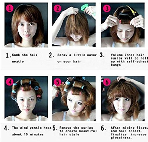 Small Size Hair Rollers Curlers Self Grip Holding Rollers Hairdressing Curlers Hair Design Sticky Cling Style For Diy Or Hair Sa