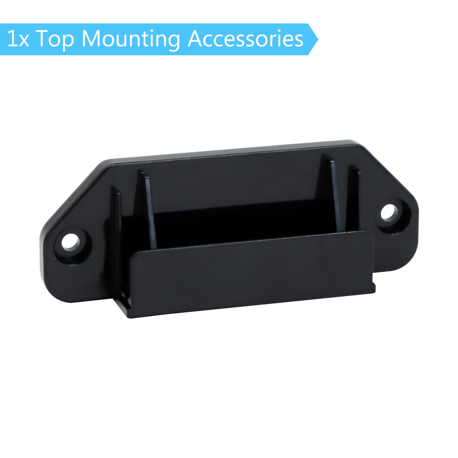 Kiskiz Retractable Baby Gate Replacement Parts (Black) Retractable Dog Gate Hardware Full Set Wall Mounting Accessories With Brackets Anchors And Screws Retractable Pet Gate Baby Gates Accessories