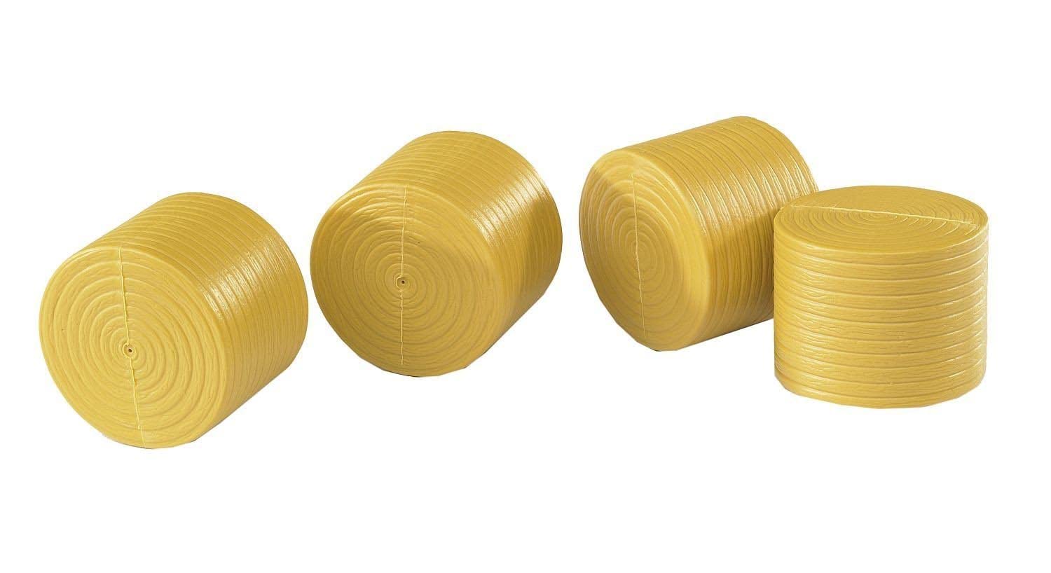 Bruder 02344 Accessories - Set Of 4 Round Hay Bales Brown