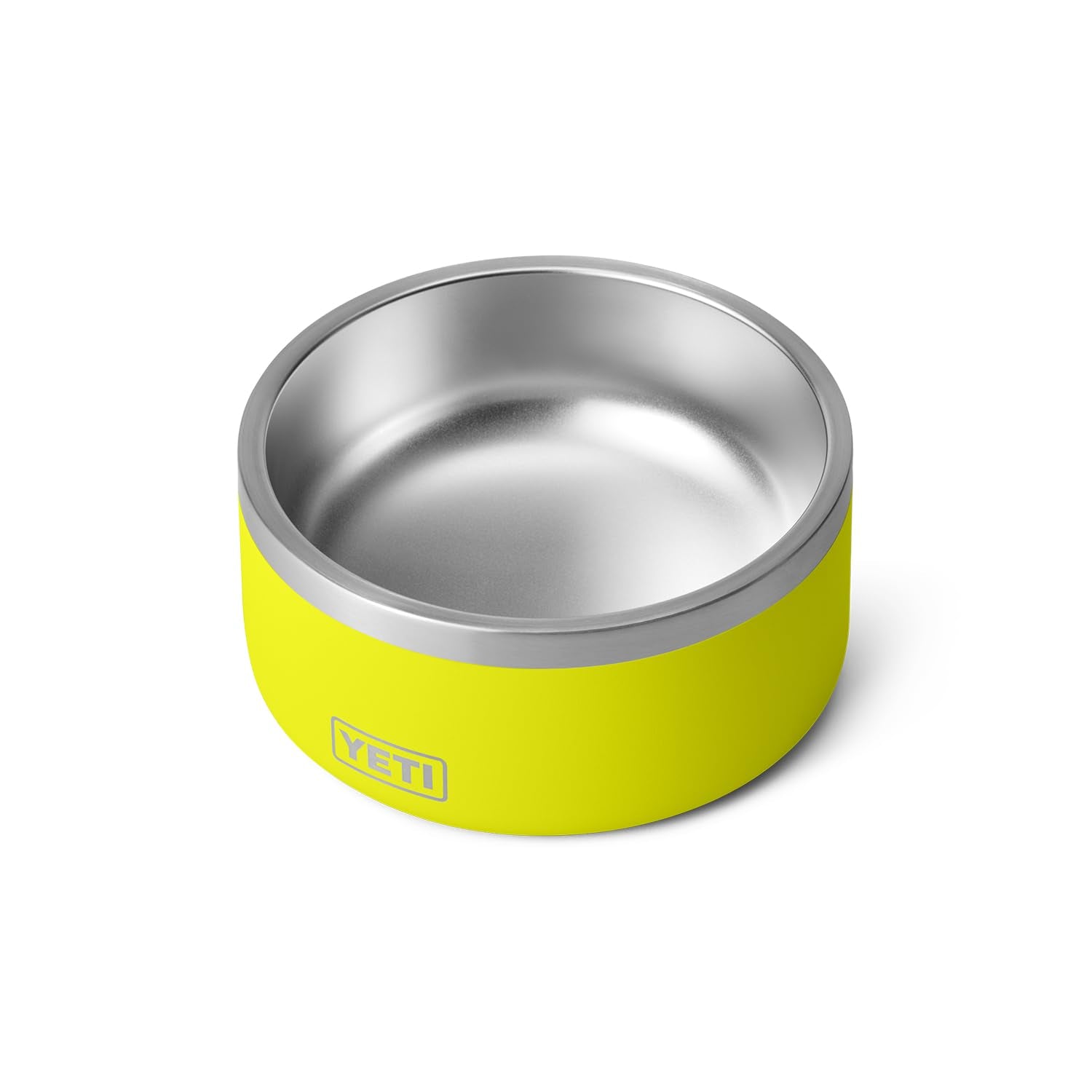 YETI Boomer 4, Stainless Steel, Non-Slip Dog Bowl, Holds 32 Ounces, Firefly Yellow