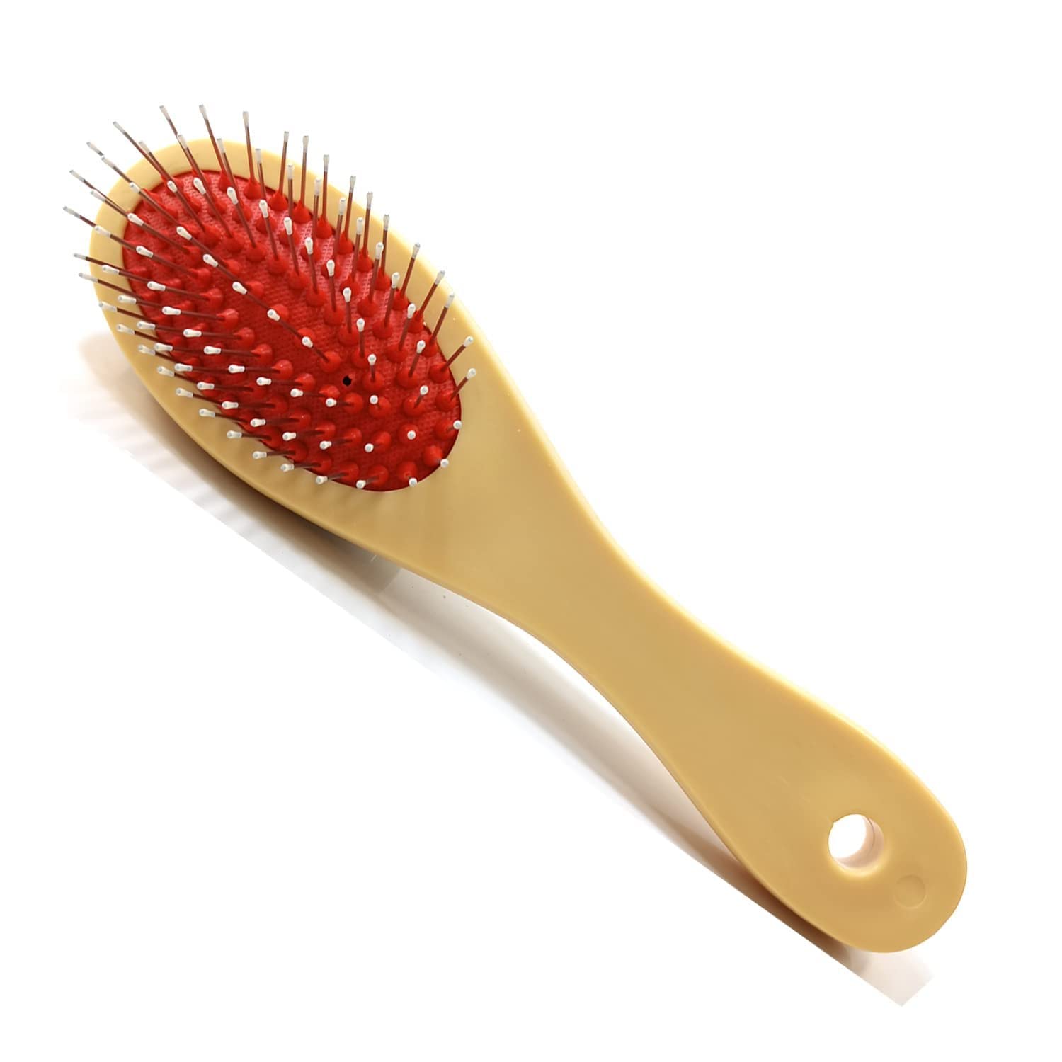 Kittupet Dog Brush Pet Grooming Tools Pet Brush Cat Brush 2 Sided Bristle Grooming Brush Long & Short Hair With Wooden Handle T