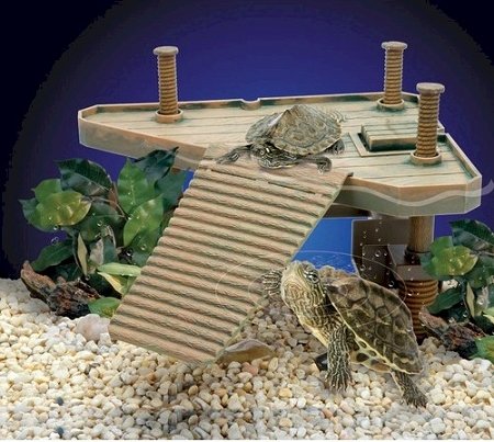 Penn-Plax Reptology Small Turtle Pier