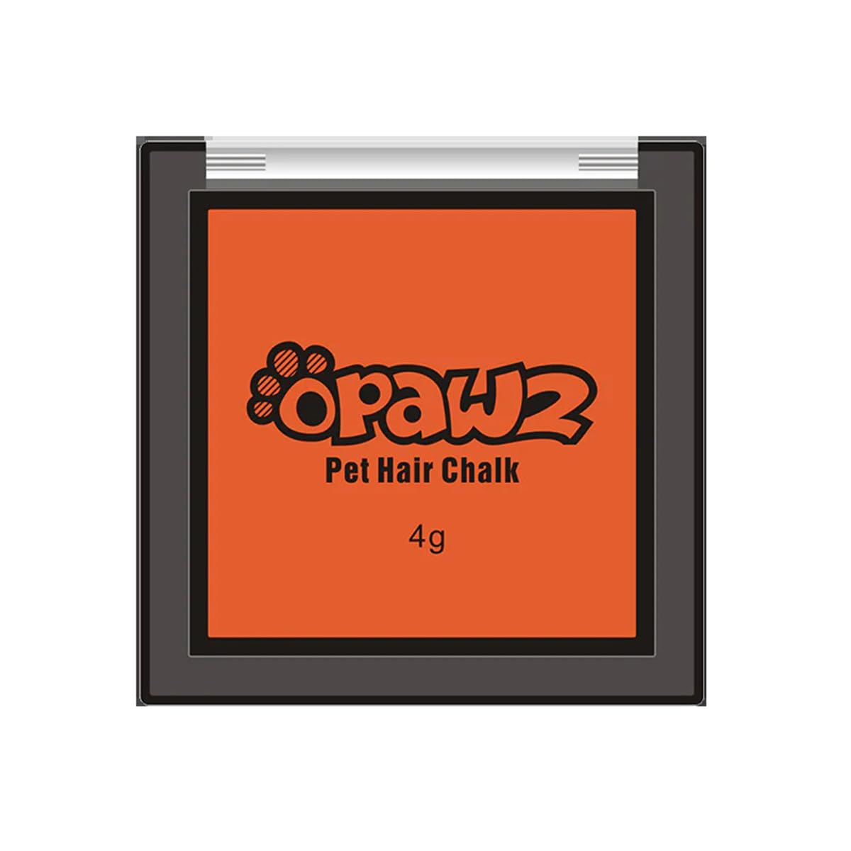 Opawz Pet Hair Chalk, Temporary Dog Hair Dye, Washable Pet Hair Dye, Pet Safe Dye For Creative Grooming (Orange)