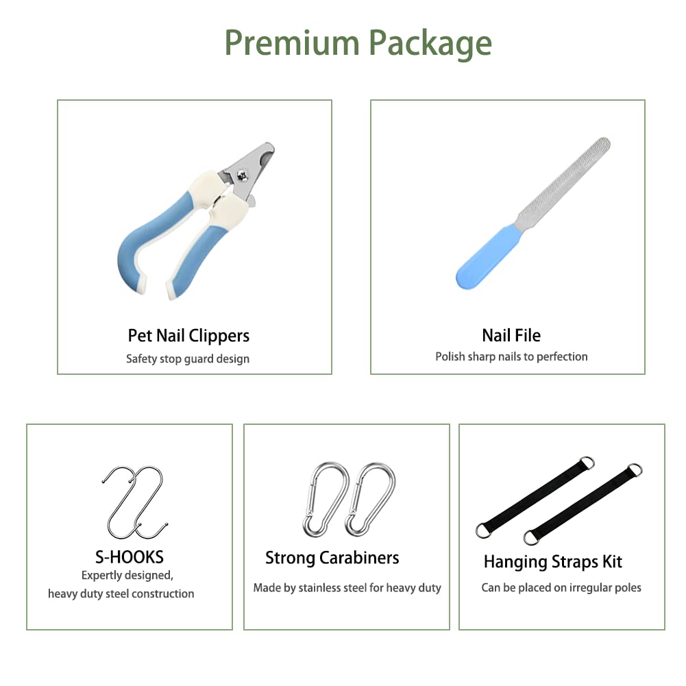 Mklhgty Dog Grooming Hammock For Trimming Nails And Ear/Eye Care, Sling For Grooming With Nail Clipperse