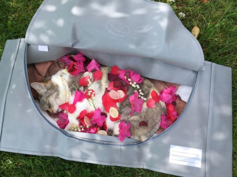 Euthabag - Xsmall 0Lb - 3Lb. Pet Body Bag For Burial And Cremation. Eco Friendly. Customizable With Your Own Words