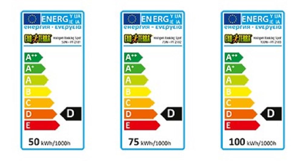 Exo Terra Sun Glo Halogen Basking Spot Lamp - 50W Reptile Light Bulb, Broad Spectrum Daylight, Enhances Coloration, Promotes Hea