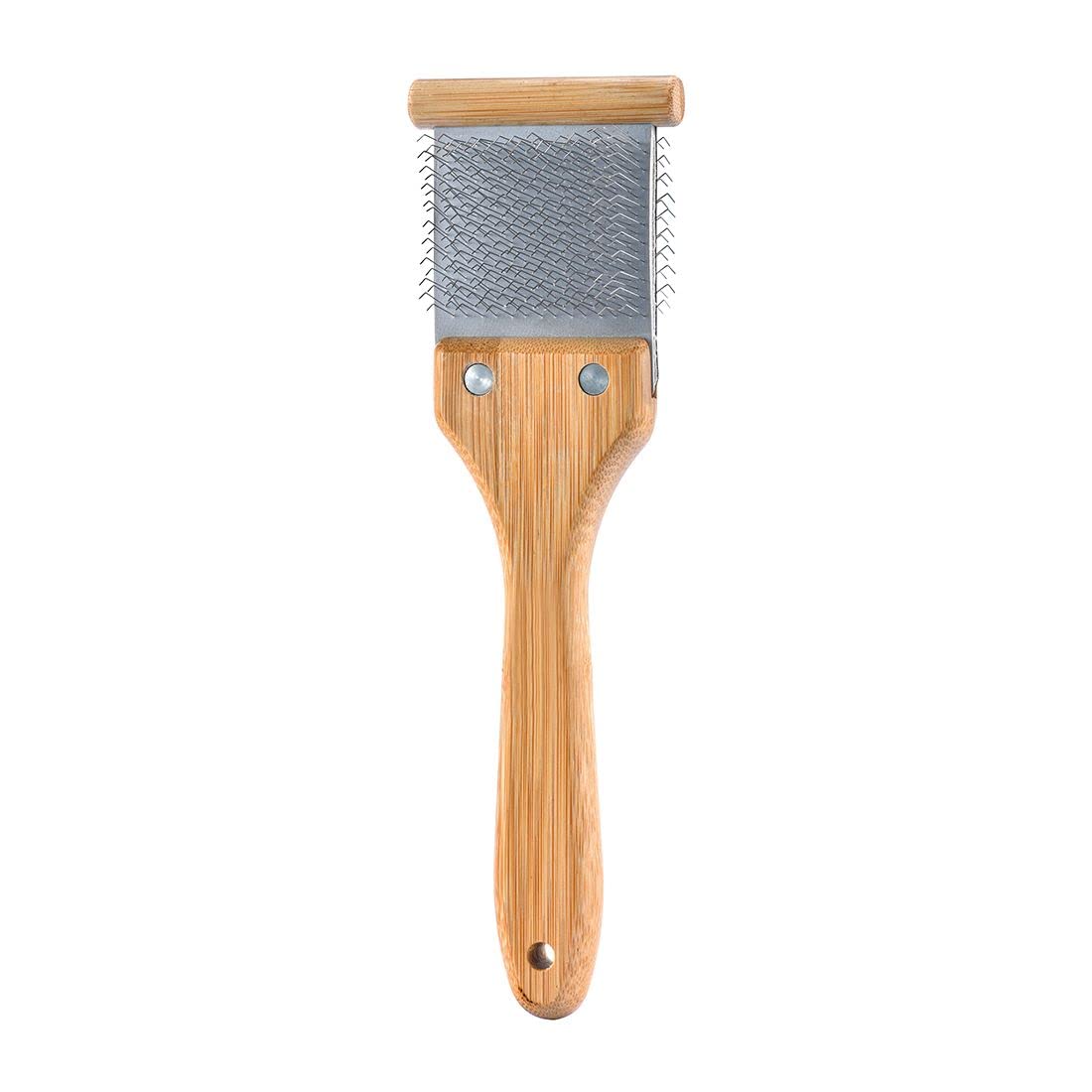 ARTERO Double Flexible Brush 2 in 1 - S Nature Collection, Silver, Wood Material