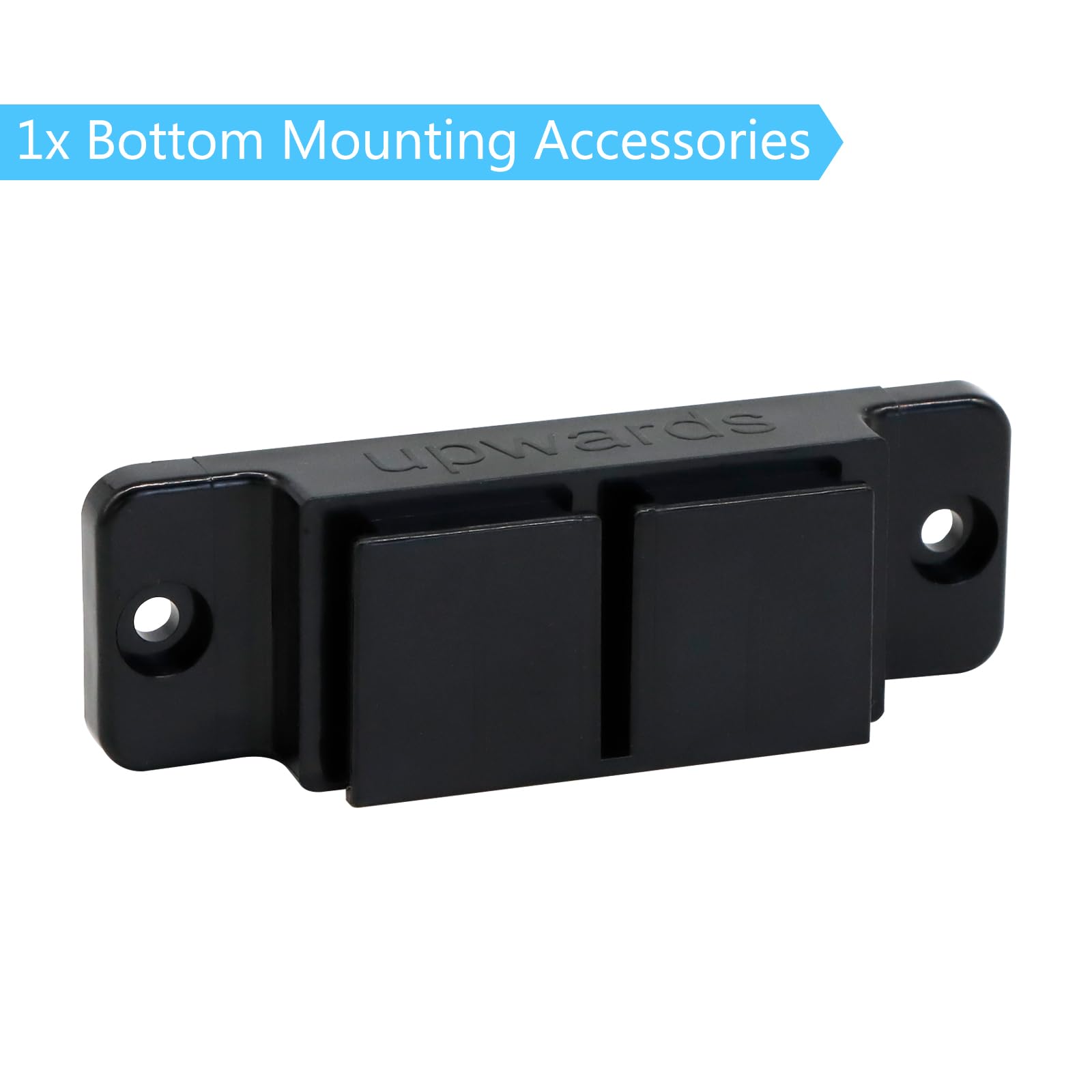 Kiskiz Retractable Baby Gate Replacement Parts Kit (Black) Retractable Baby Gates Full Set Wall Mount Accessories Retractable Dog Gate Baby Gate Hardware With Brackets, Latches, Hooks And Screws