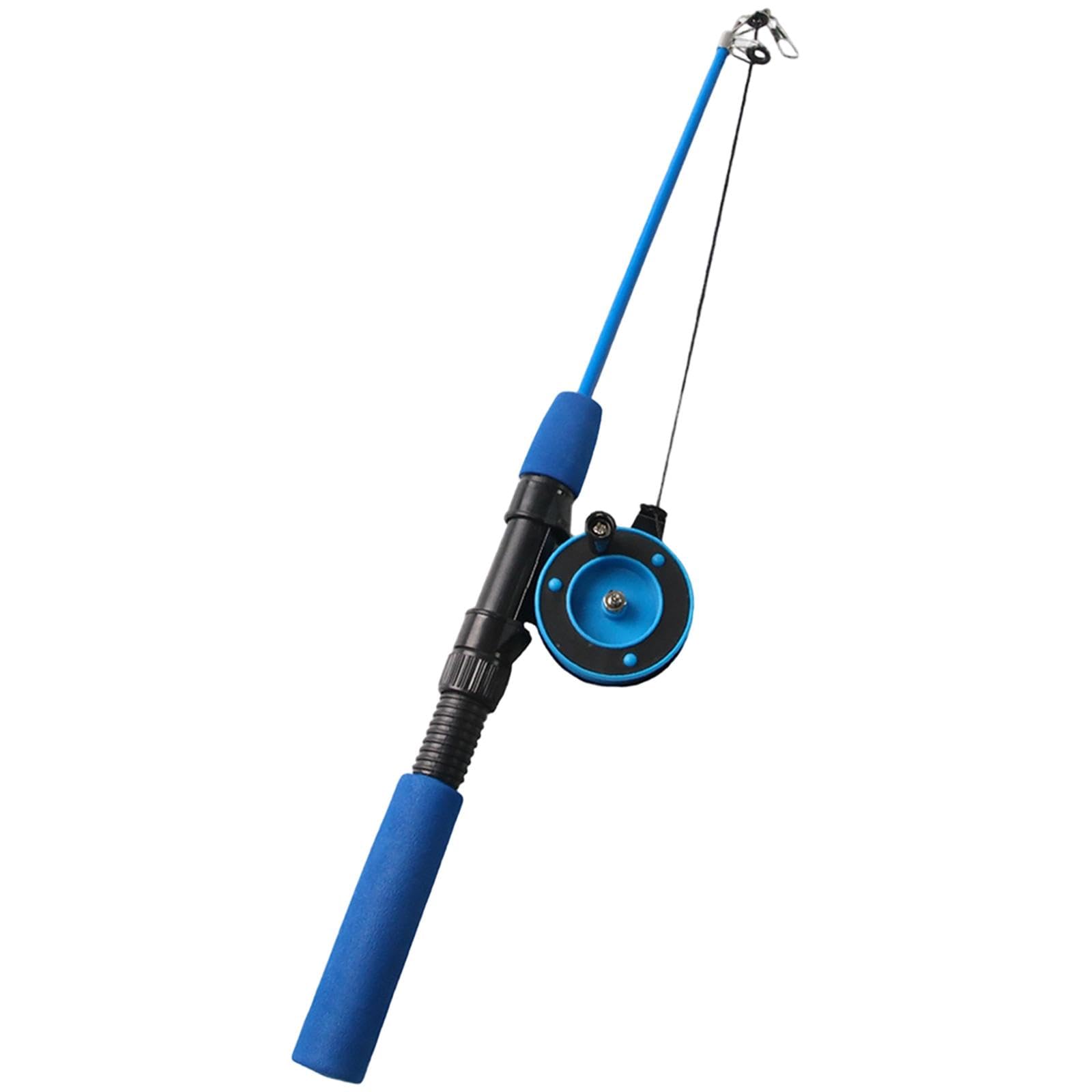 Calandis Cat Telescopic Teaser Wand Entertaining Sturdy Gift Lightweight Pet Supplies Blue | Toys | Cat Supplies | Pet Supplies