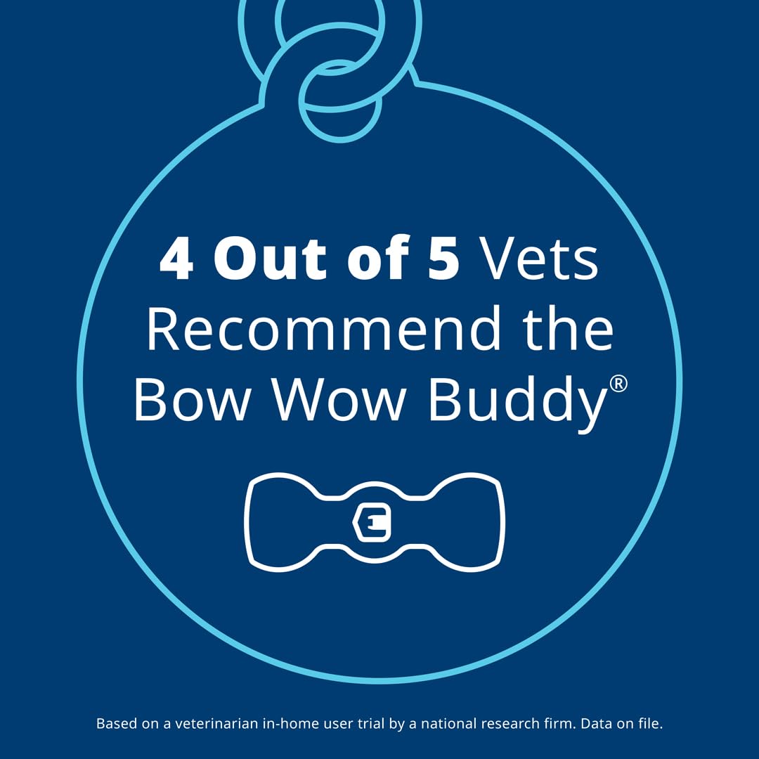 Bow Wow Labs Buddy Safety Device | Newly Redesigned Bully Stick Holder For Dogs | Made In The Usa | Dishwasher Safe (S)