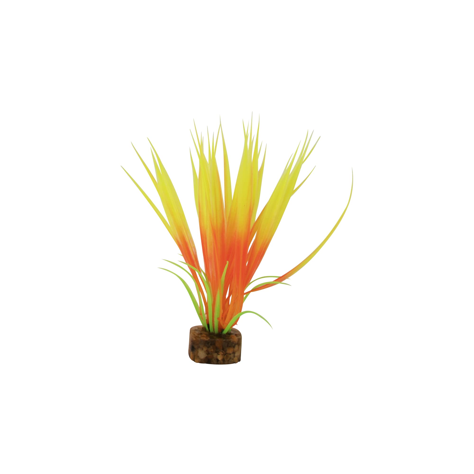GloFish 78043 Plant for Fish, Orange/Yellow, Small