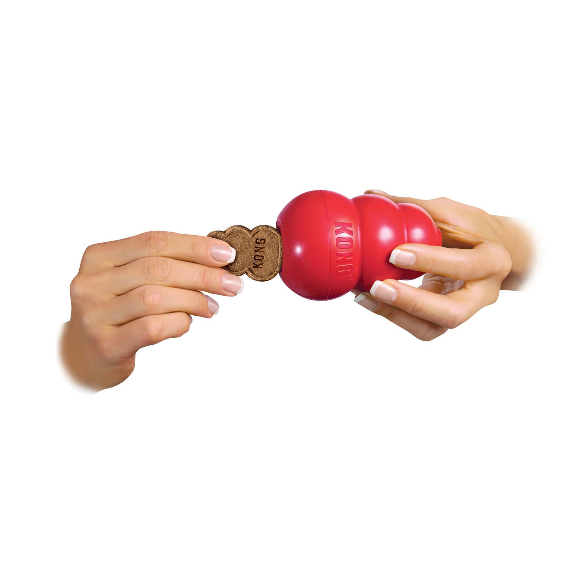 KONG - Snacks - All Natural Dog Treats - Liver Biscuits - Small (Best Used Classic Rubber Toys)