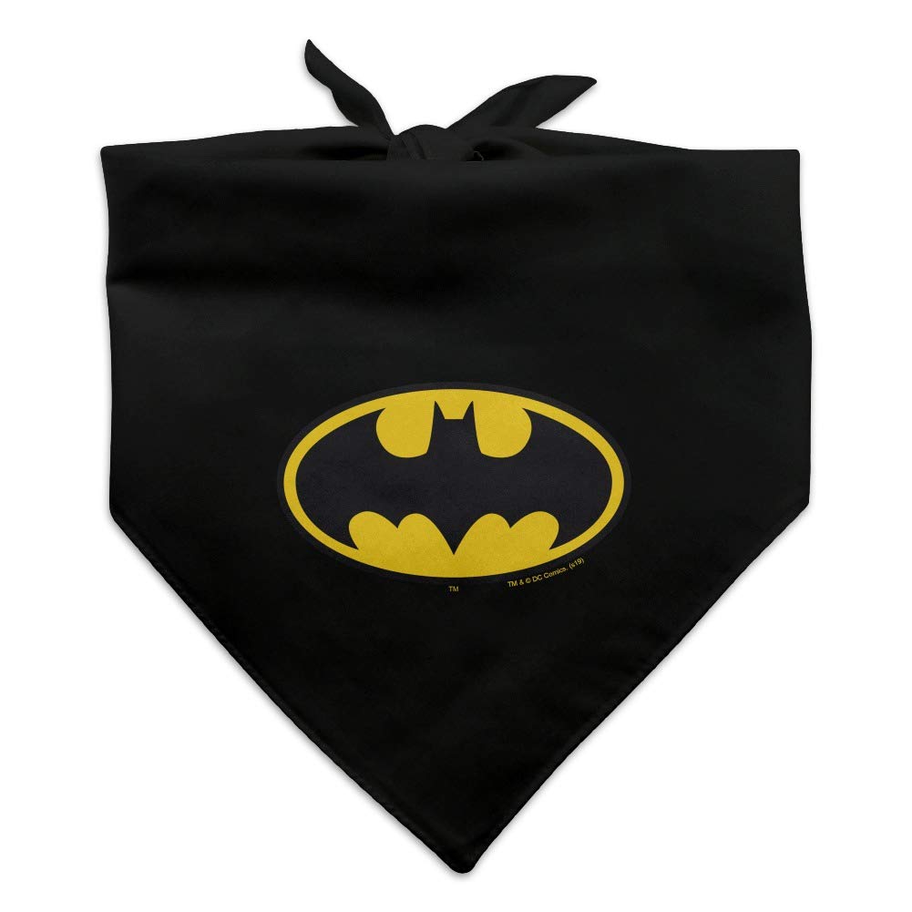 Graphics & More Batman Classic Bat Shield Logo Dog Pet Bandana