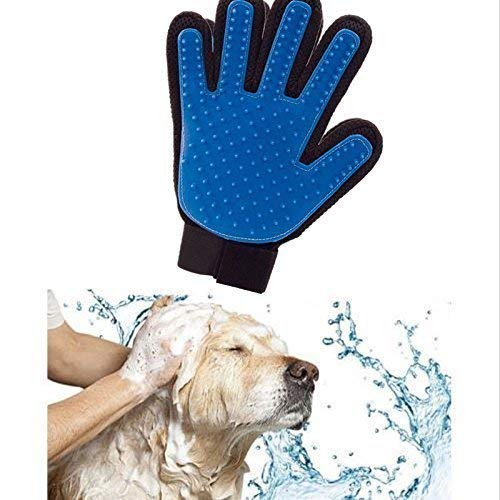 Sajagpet Grooming Gloves  Dog, Cat Bathing Scrubber Gloves  TwoSided Pet Grooming Pet Hair Remover Gloves  Massage For Cats,