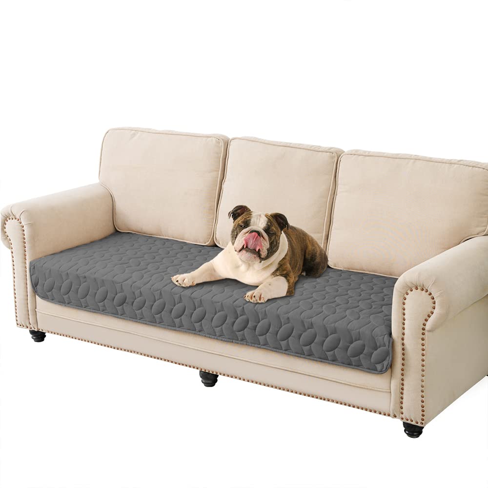 Ameritex Pet Bed Cover Dog Bed Blanket for Sofa and Furniture Waterproof New Pattern Design (30x70 Inch, Dark Grey)