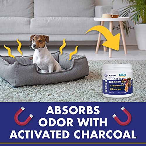 Gonzo Natural Magic 4161D Air Activated Charcoal for Litter Boxes Cages and Pet Beds 14 Ounce, Odor Magnet