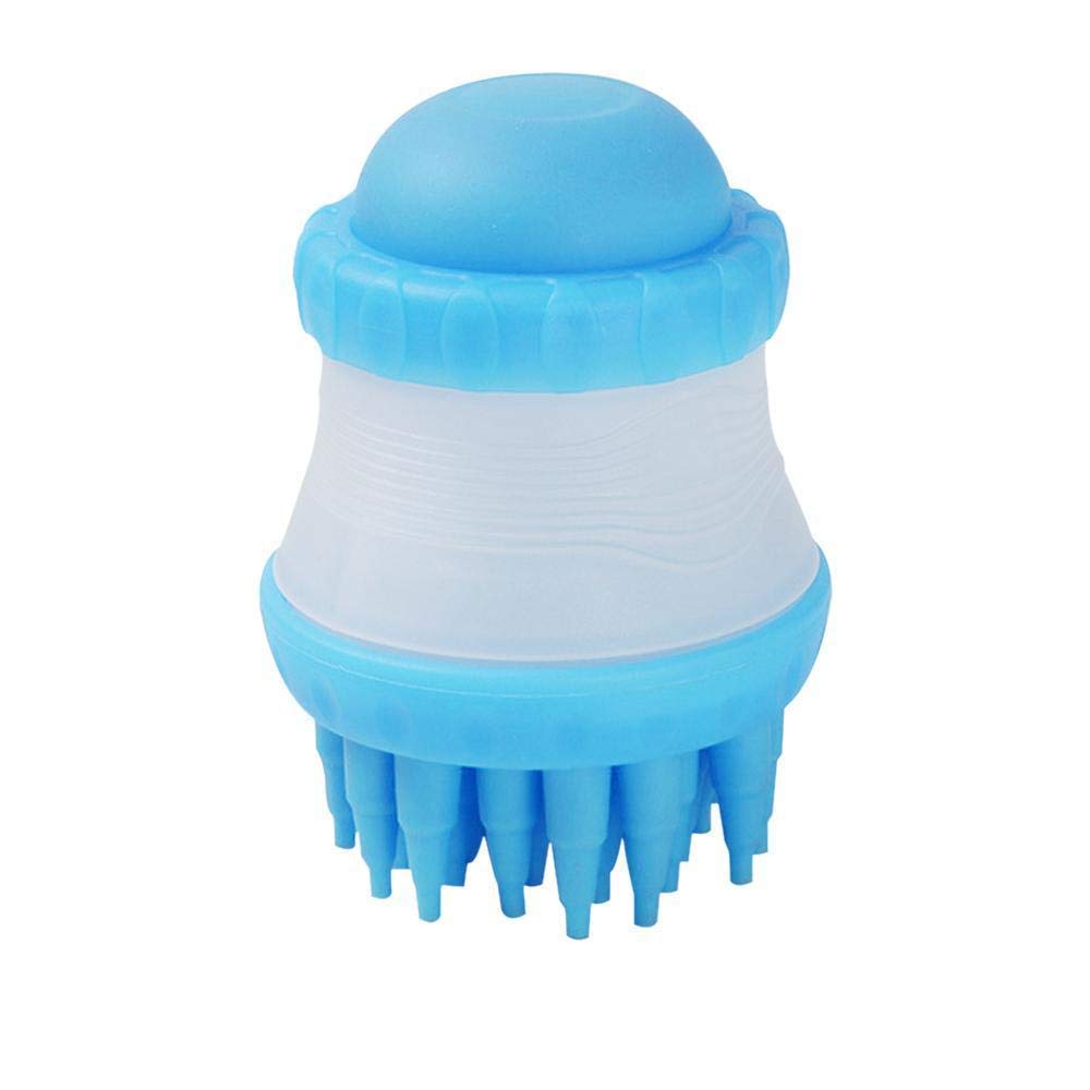 Woofy Multifunctional Pet Bath Massage Brush Silicone Foaming Bath Brush Pet Care Hair Removal Beauty Flea Comb Pet Supplies Sho