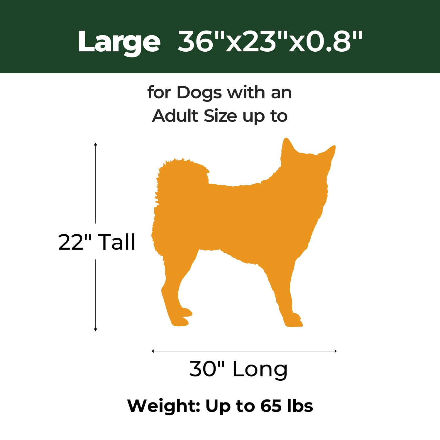Balance Dog Crate Pad, Dog Foam Crate Mat Kennel Pad, Washable Water-Resistant Pet Bed Flat Dogs Cage Mat For Large Dogs