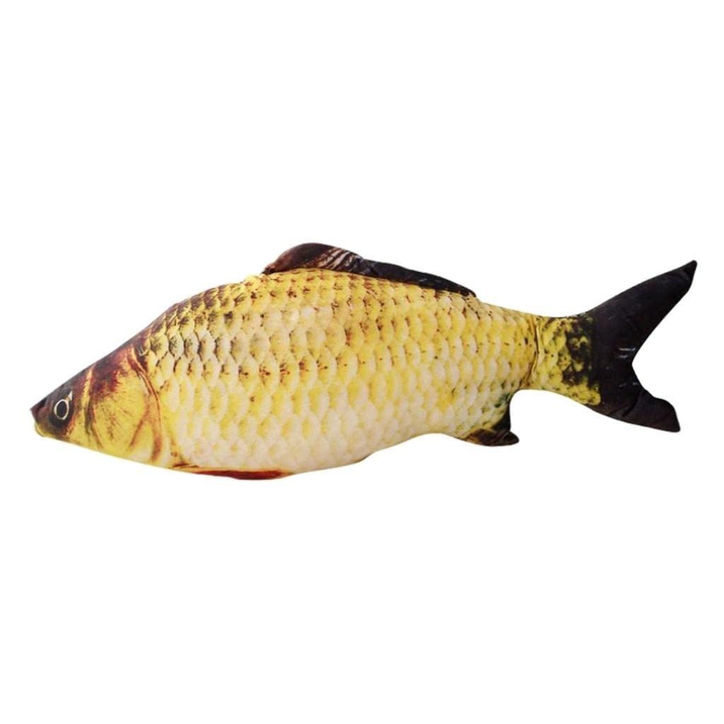 Lyla Cat Wagging Fish Realistic Plush Toy Simulation Catnip Gift Style_A