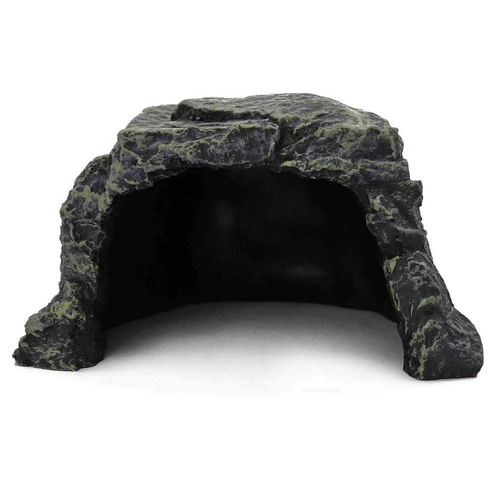 Zheqogzh Reptile Rock Hideout Reptile Rock Hide Cave Reptile Hide Away Turtle Hideout For Bearded Dragon Tortoise Small Lizards Fish Amphibians